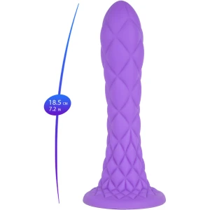 SILEXD - DREAMY DILDO FANTASY FLÃSSIGSILIKON THERMOREAKTIV FUCHSIA 18,5 CM